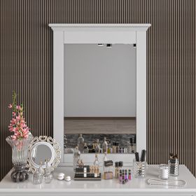 Modern Country Inspired, Wooden Mirror Frame, Vanity Mirror, Makeup & Dressing Mirror, Timeless Design & Elegant With Embellish Details Featuring Uniq