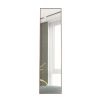 Black Solid Wood Frame Full-length Mirror;  Dressing Mirror;  Bedroom Home Porch;  Decorative Mirror;  Clothing Store;  Floor Mounted Large Mirror;  W