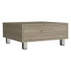 Coffee Table Albuquerque, One Drawer, Light Pine Finish