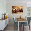 Framed Canvas Wall Art Decor Bread Painting, Still Life Bread and Wheat Painting Decoration For Restrant, Kitchen, Dining Room, Office Living Room, Be