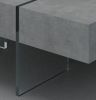 Modrest Shauna - Modern Faux Concrete Floating Coffee Table