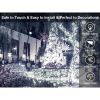 Christmas Lights Outdoor, 197 FT 580 LED Christmas Decorations Lights/Waterproof String Fairy Lights Plug in with 8 Modes and Timer Lights for Door/Ya