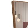 Black Solid Wood Frame Full-length Mirror;  Dressing Mirror;  Bedroom Home Porch;  Decorative Mirror;  Clothing Store;  Floor Mounted Large Mirror;  W