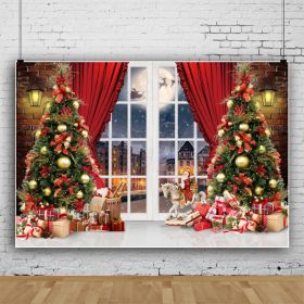 Real Material Photography Background Fabric Curtain (Option: Style 1)