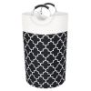 82L Laundry Basket Portable Foldable Home Laundry Storage Bag Cotton Hamper For Kids Toys Storage Dirty Clothes Basket Bag