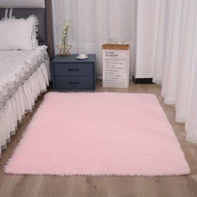 1pc, Soft Plush Area Rugs for Bedroom and Living Room - Fluffy and Fuzzy Shag Shaggy Carpet - Perfect for Kids, Girls, Boys, and Home Decor - 120x160c (Color: Pink, size: 47.24*62.99inch)