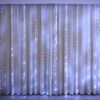 300 LED Curtain Lights, Twinkle Fairy Lights for Wedding, Christmas and Home Decor