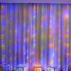 300 LED Curtain Lights, Twinkle Fairy Lights for Wedding, Christmas and Home Decor