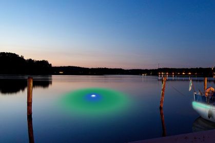 Apollo Iris Underwater LED Lighting System (Color: Blue/Green, Power Cord Size: 40 Feet)