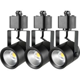 VEVOR LED Track Lighting Heads, 6.5W 3000K 470lm Warm White, Dimmable H Type Track Light Head, CRI85+ True Color Rendering Adjustable Tilt Angle Track (Default: Default)