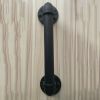 Handmade Medieval Retro Industrial Style Steel Pipe Interior Pull Door Handle Iron Black Antique Handles