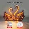 1pc Swan Wooden Night Light, Suitable For Room, Desk, A Symbol Of Love Exquisite Night Light